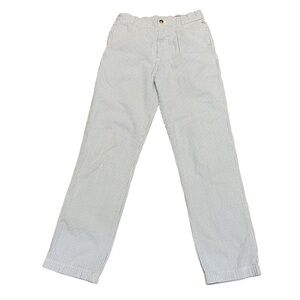 Vineyard Vines Boys Striped Seersucker Breaker Pants Size 14